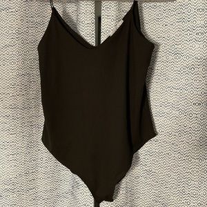 Black bodysuit, large